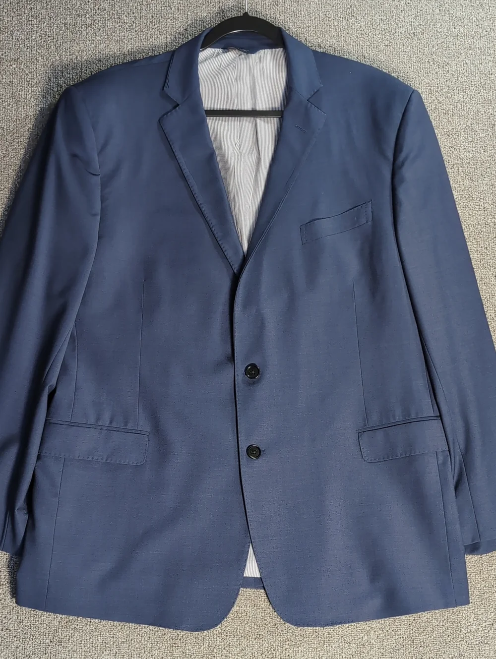 Brooks Brothers Explorer Regent Fit Blazer Performance Stretch Size 46R in Navy